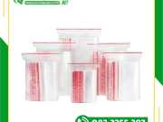 Túi Zipper Chỉ Đỏ