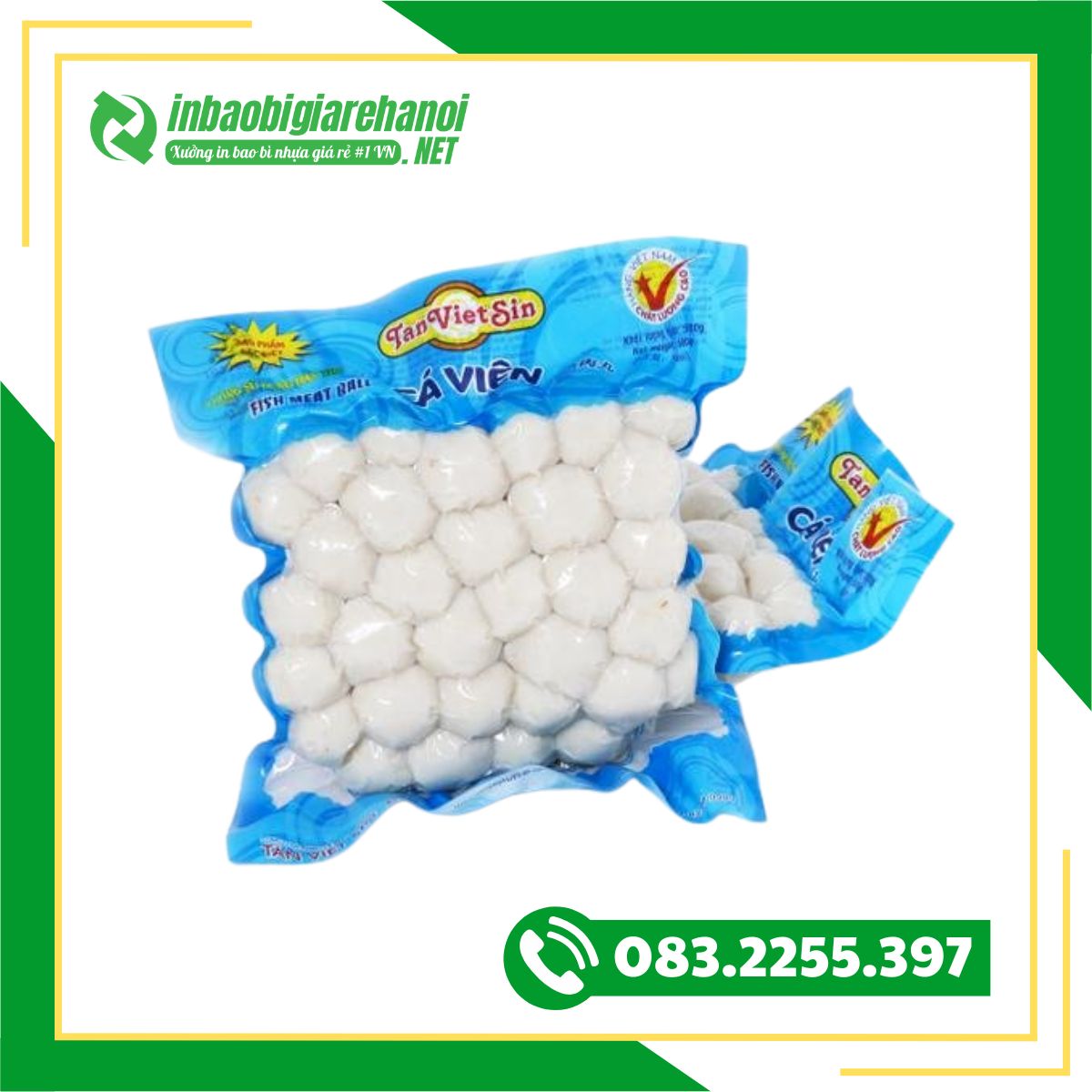 Bao Bì Đựng Cá Viên