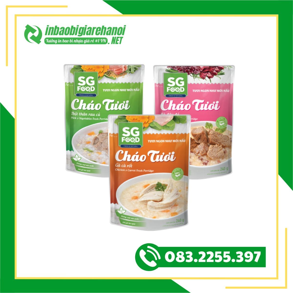 Bao Bì Cháo Tươi