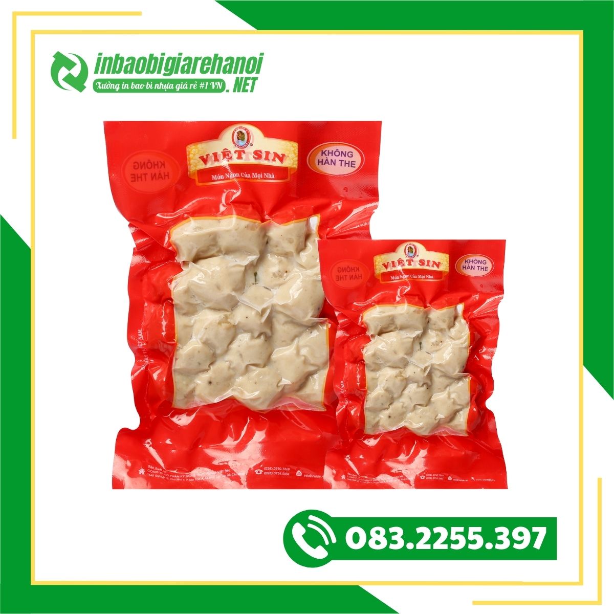 Bao Bì Đựng Bò Viên