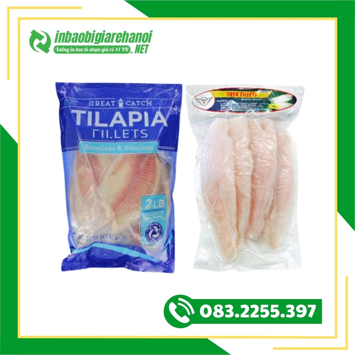 Bao Bì Đựng Cá Basa