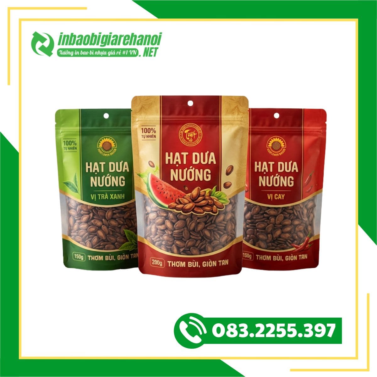 Bao Bì Hạt Dưa