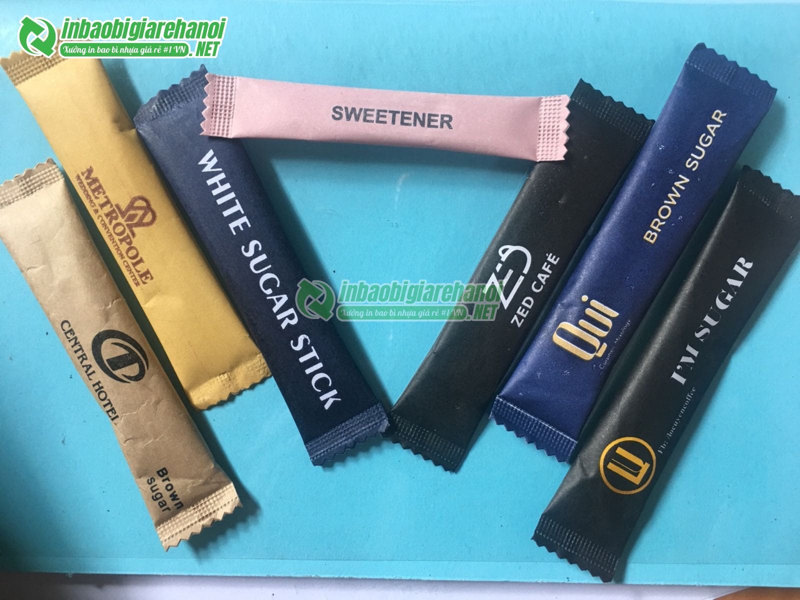 Công dụng của bao bì đựng đường que