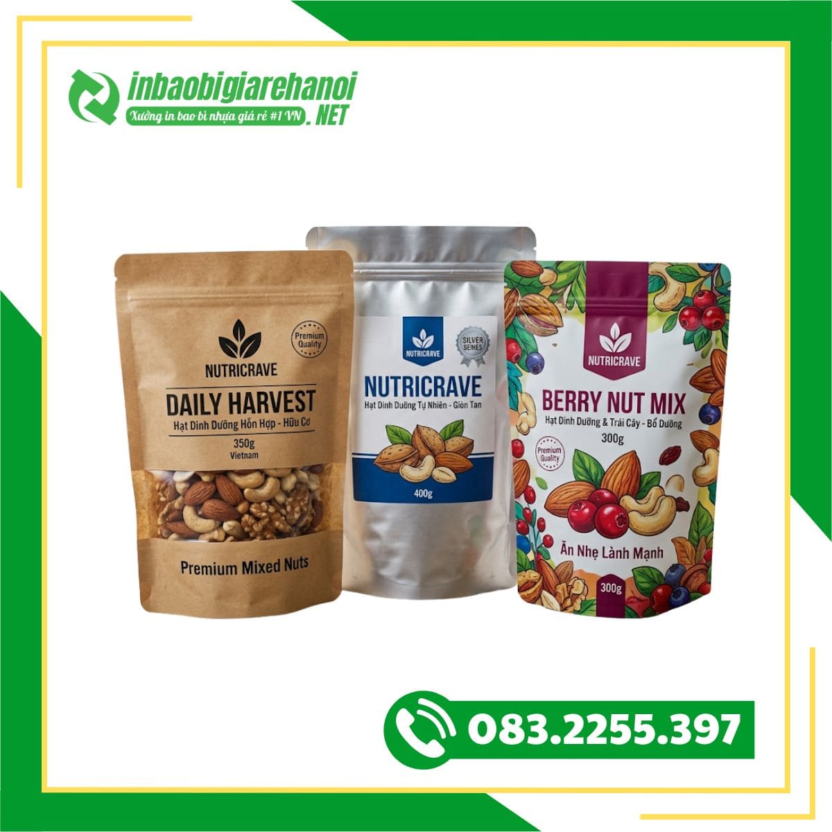 Bao Bì Hạt Dinh Dưỡng