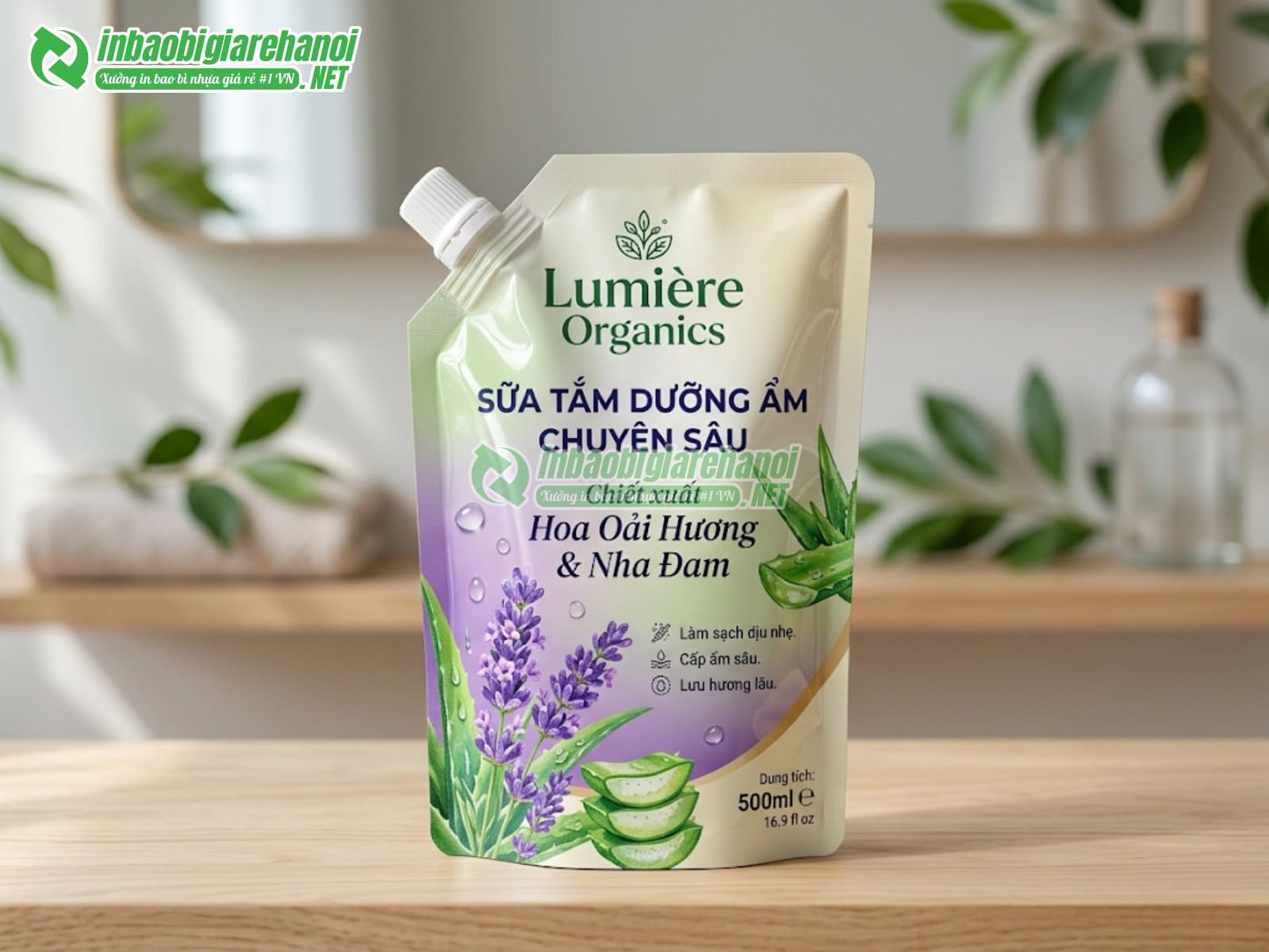 Đặc điểm và công dụng nổi bật của bao bì đựng sữa tắm