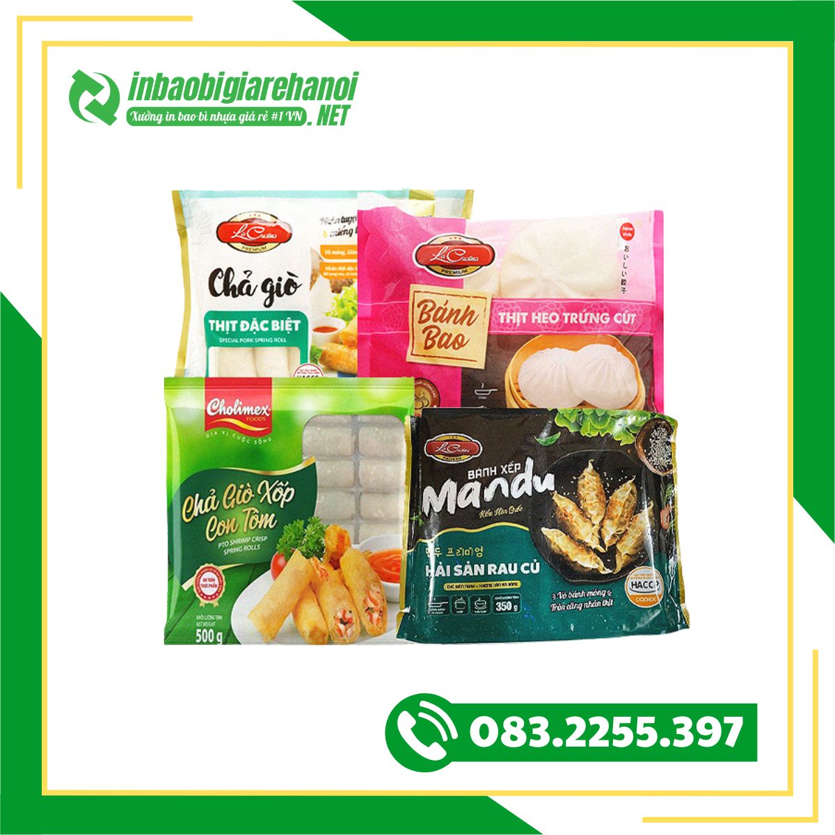 Bao Bì Thực Phẩm Đông Lạnh