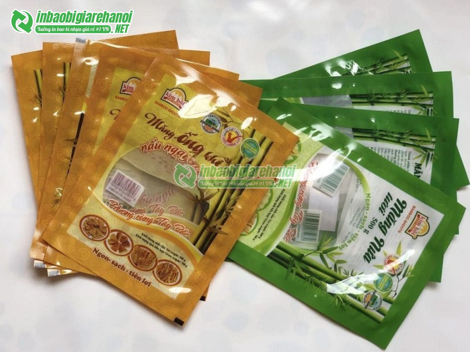 Bao bì túi hút chân không đóng gói thực phẩm