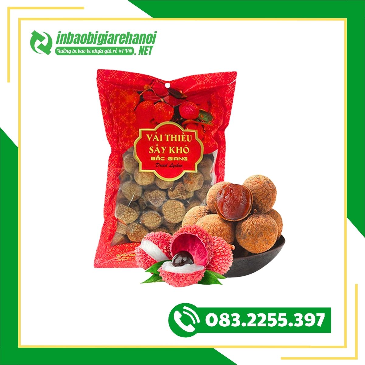 Bao Bì Vải Sấy Khô
