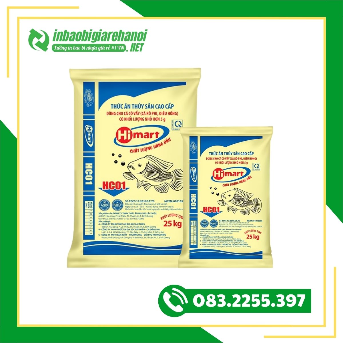Bao Bì Thức Ăn Thuỷ Sản