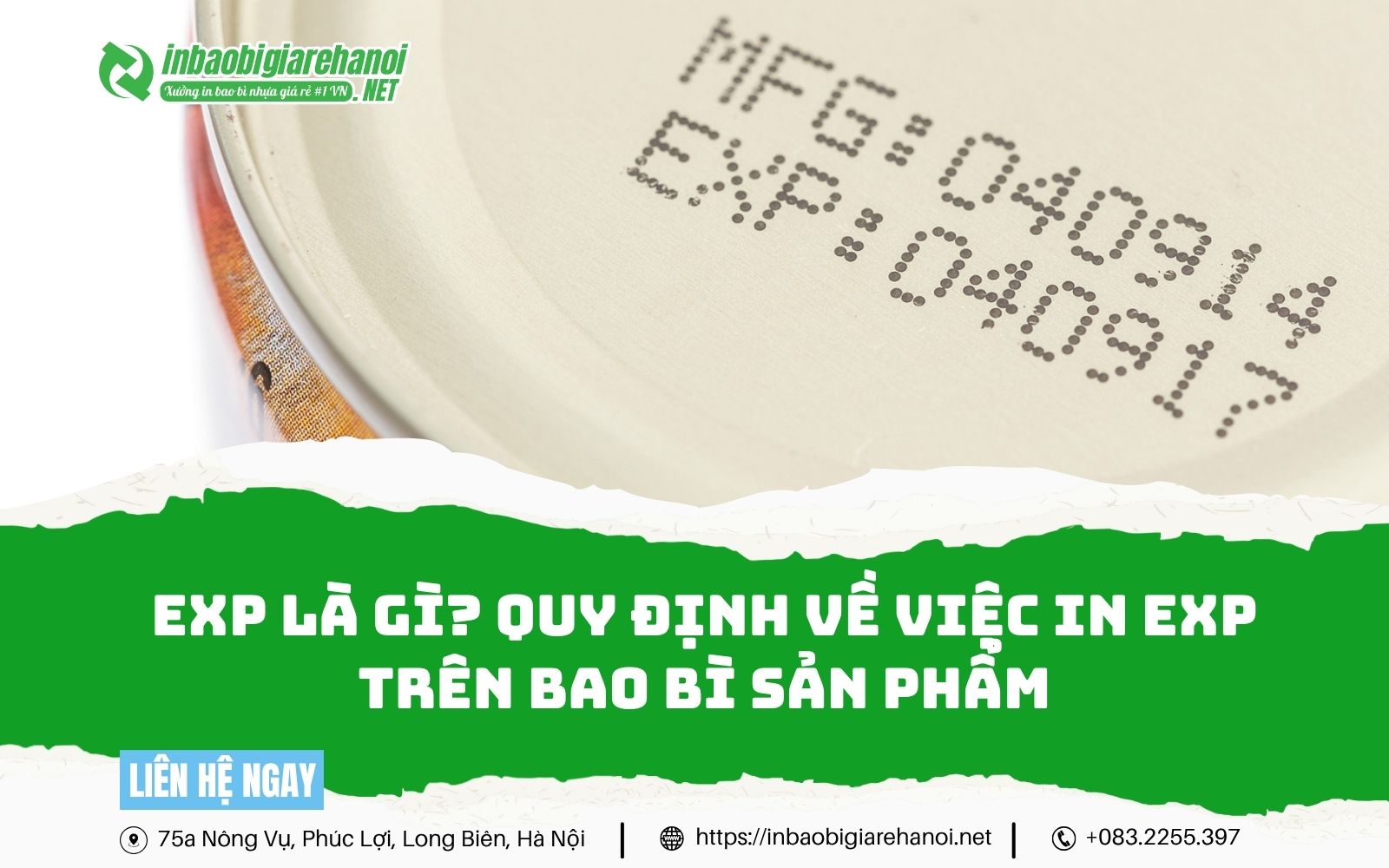 EXP Là Gì? Quy Định Về Việc In EXP Trên Bao Bì Sản Phẩm