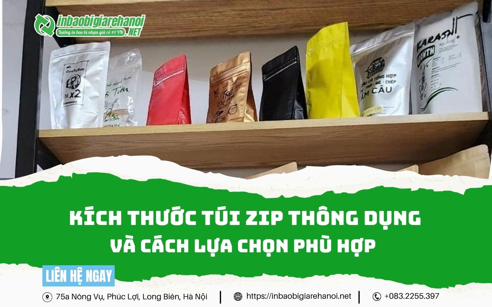 Kích Thước Túi Zip Thông Dụng Và Cách Chọn Lựa Phù Hợp