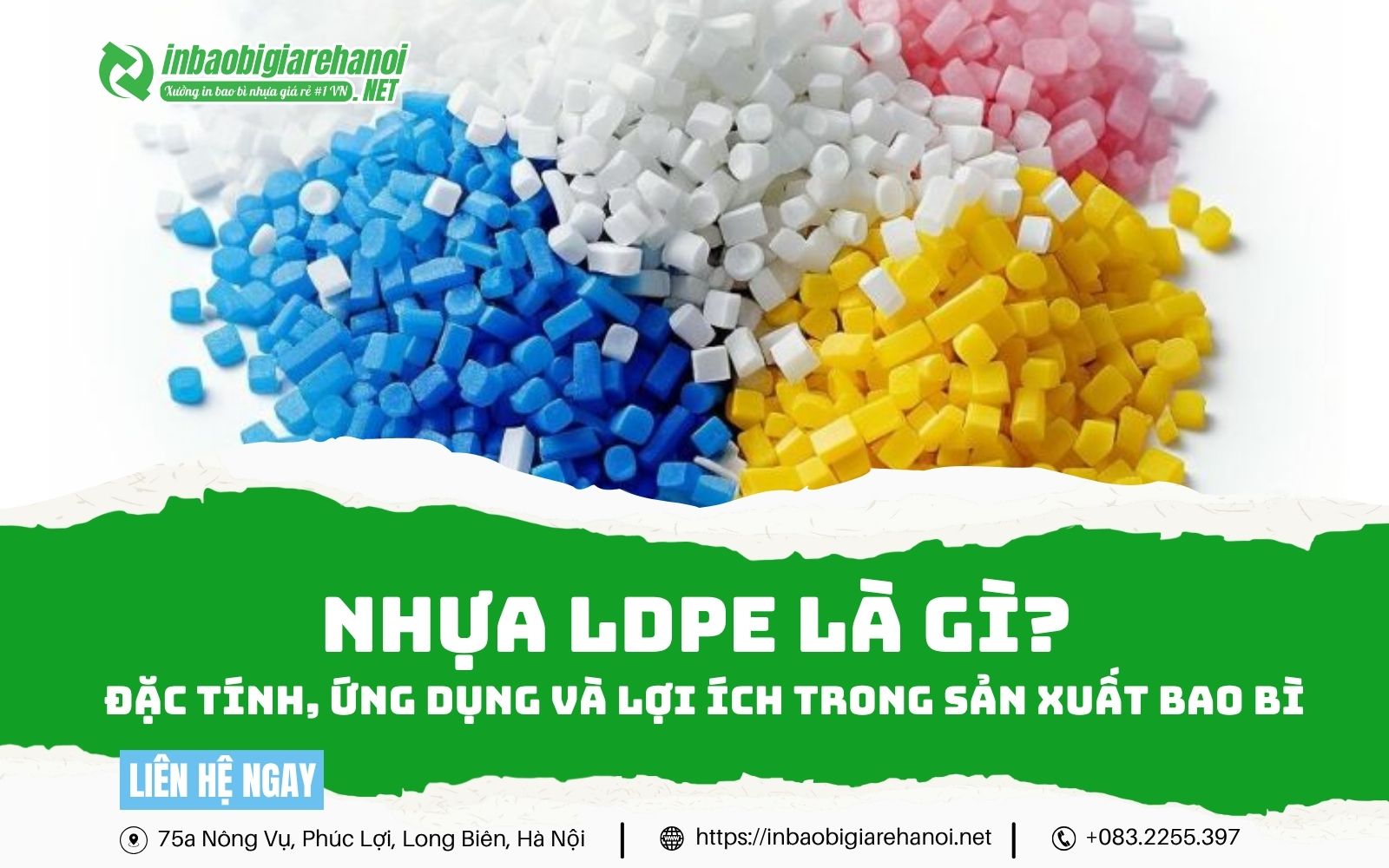 Nhựa LDPE Là Gì? Ứng Dụng Thực Tế Trong Bao Bì Nhựa & Ưu Điểm Nổi Bật