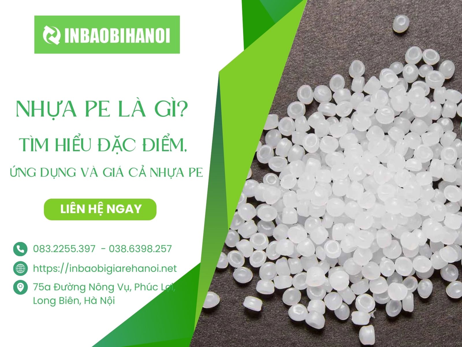Nhựa PE Là Gì? Tìm Hiểu Đặc Điểm, Ứng Dụng và Giá Cả Nhựa PE
