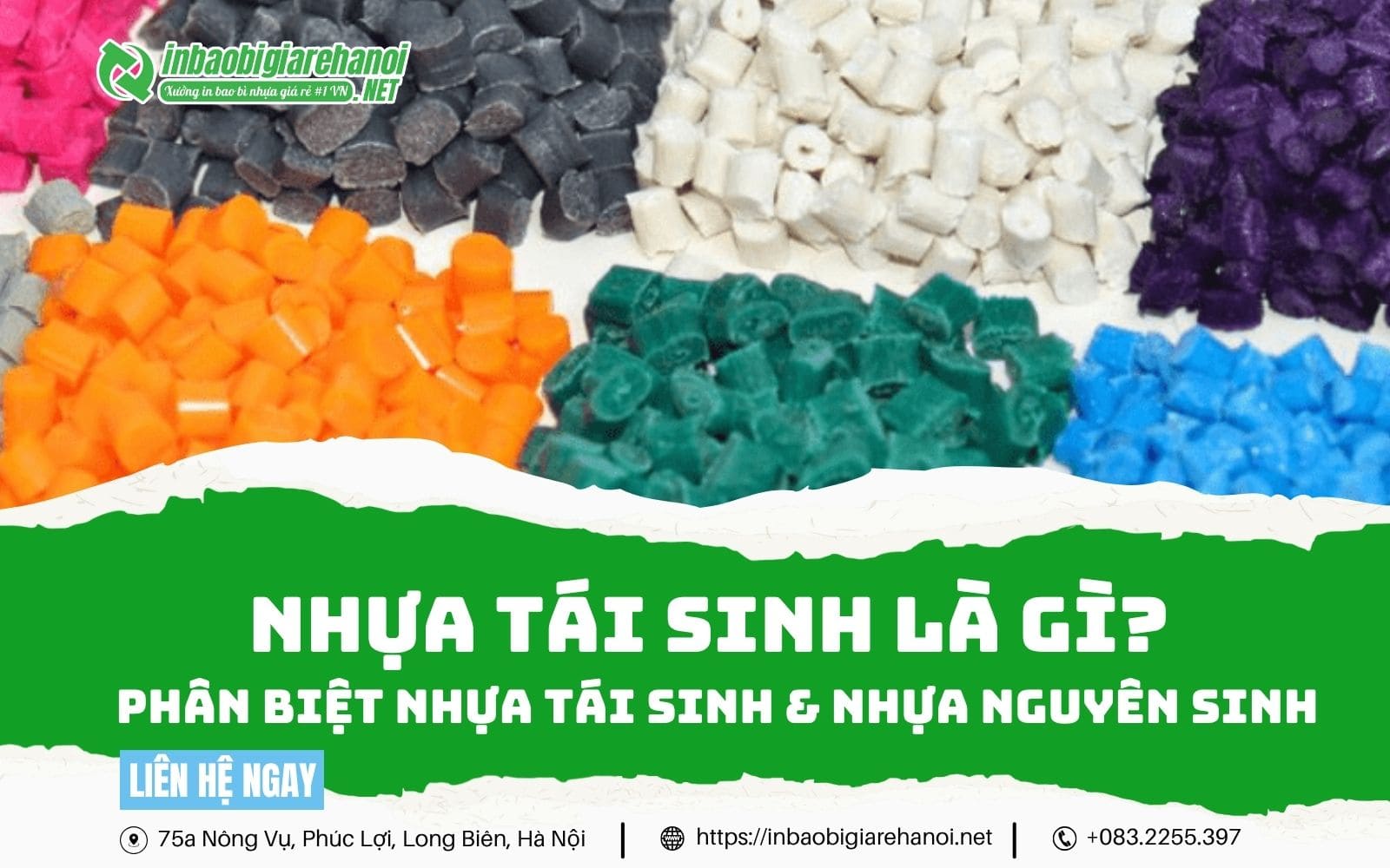 Nhựa Tái Sinh Là Gì? Phân Biệt Nhựa Tái Sinh & Nhựa Nguyên Sinh