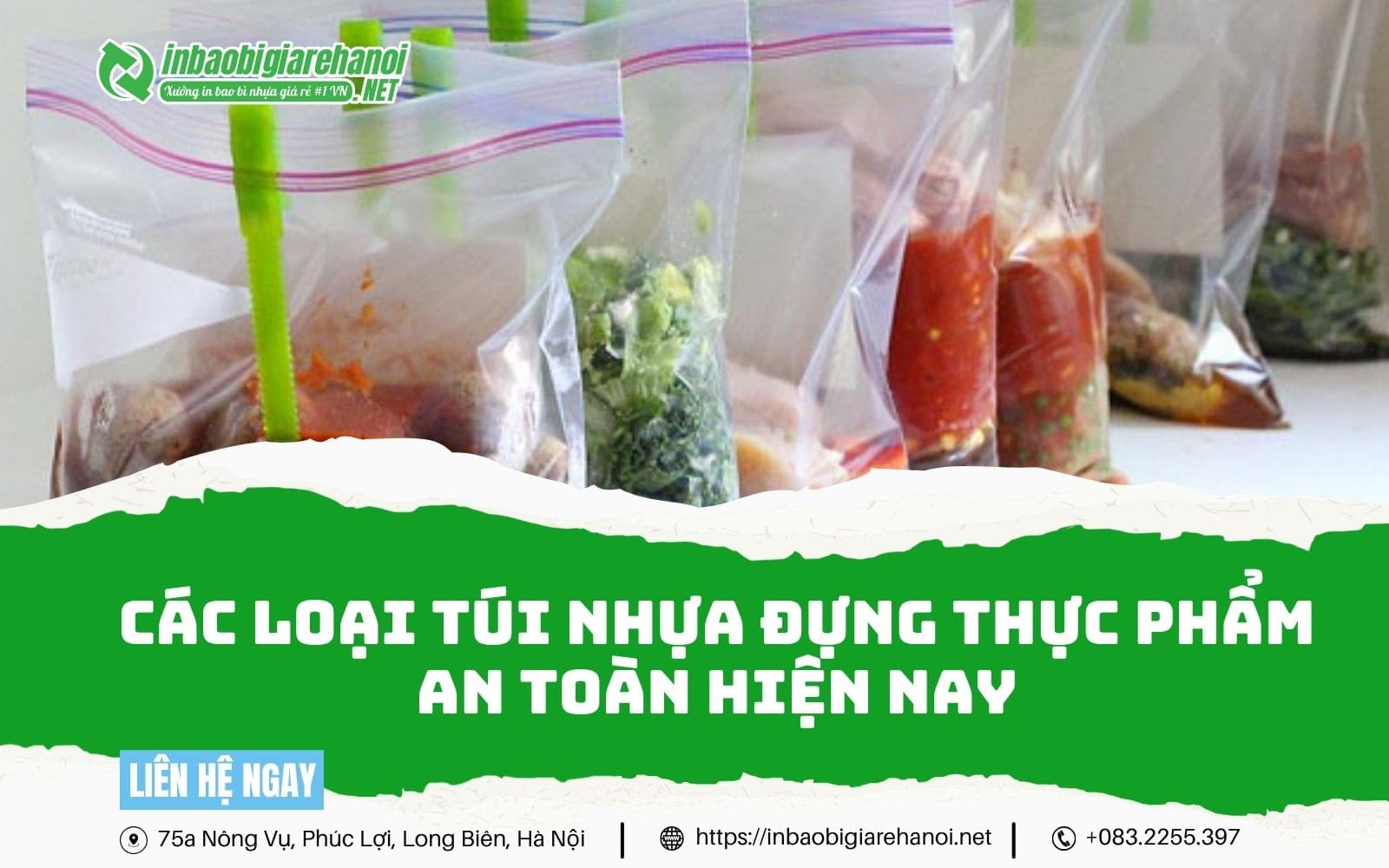 Các Loại Túi Nhựa Đựng Thực Phẩm An Toàn Hiện Nay