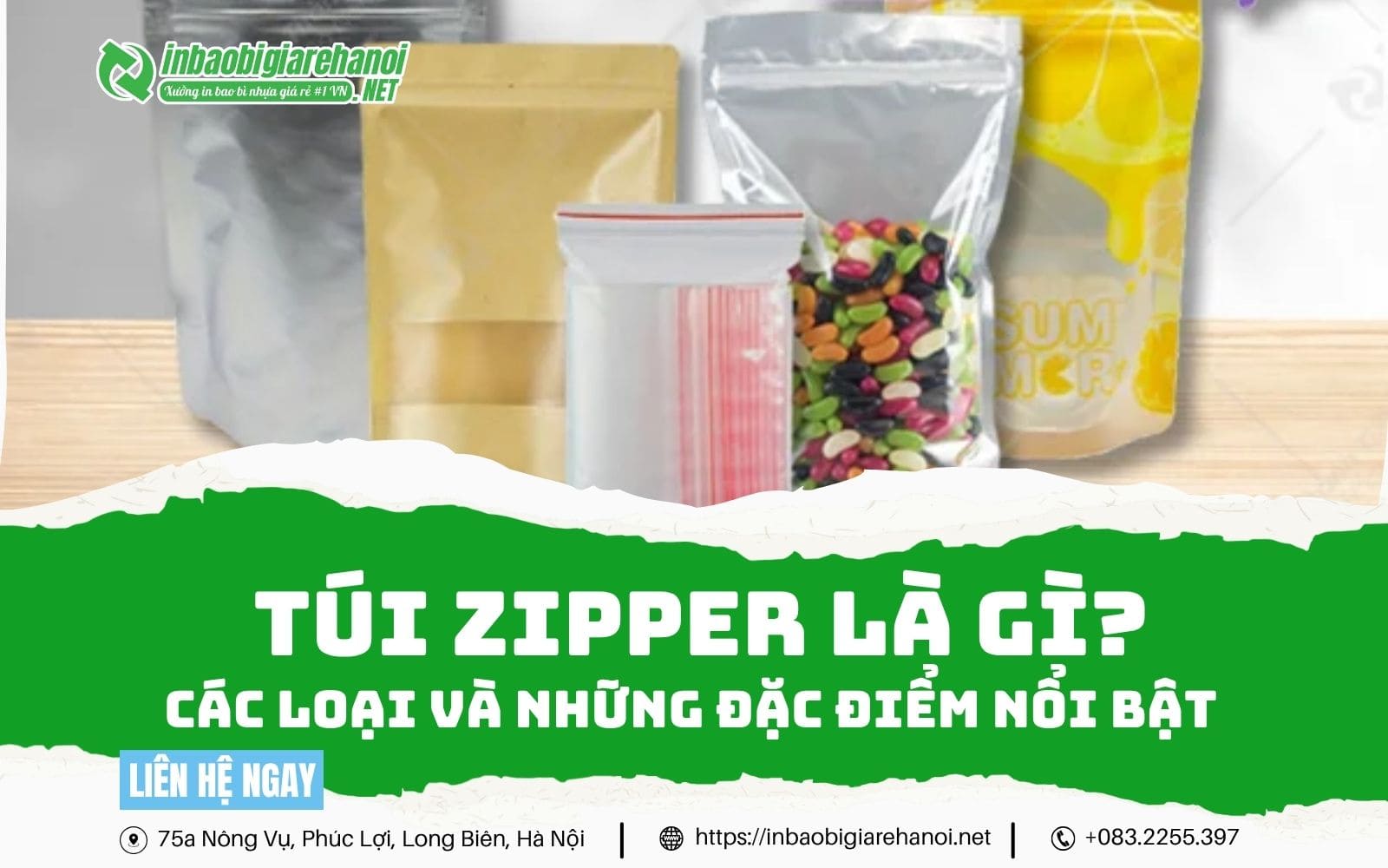Túi Zipper Là Gì? Các Loại Và Những Đặc Điểm Nổi Bật