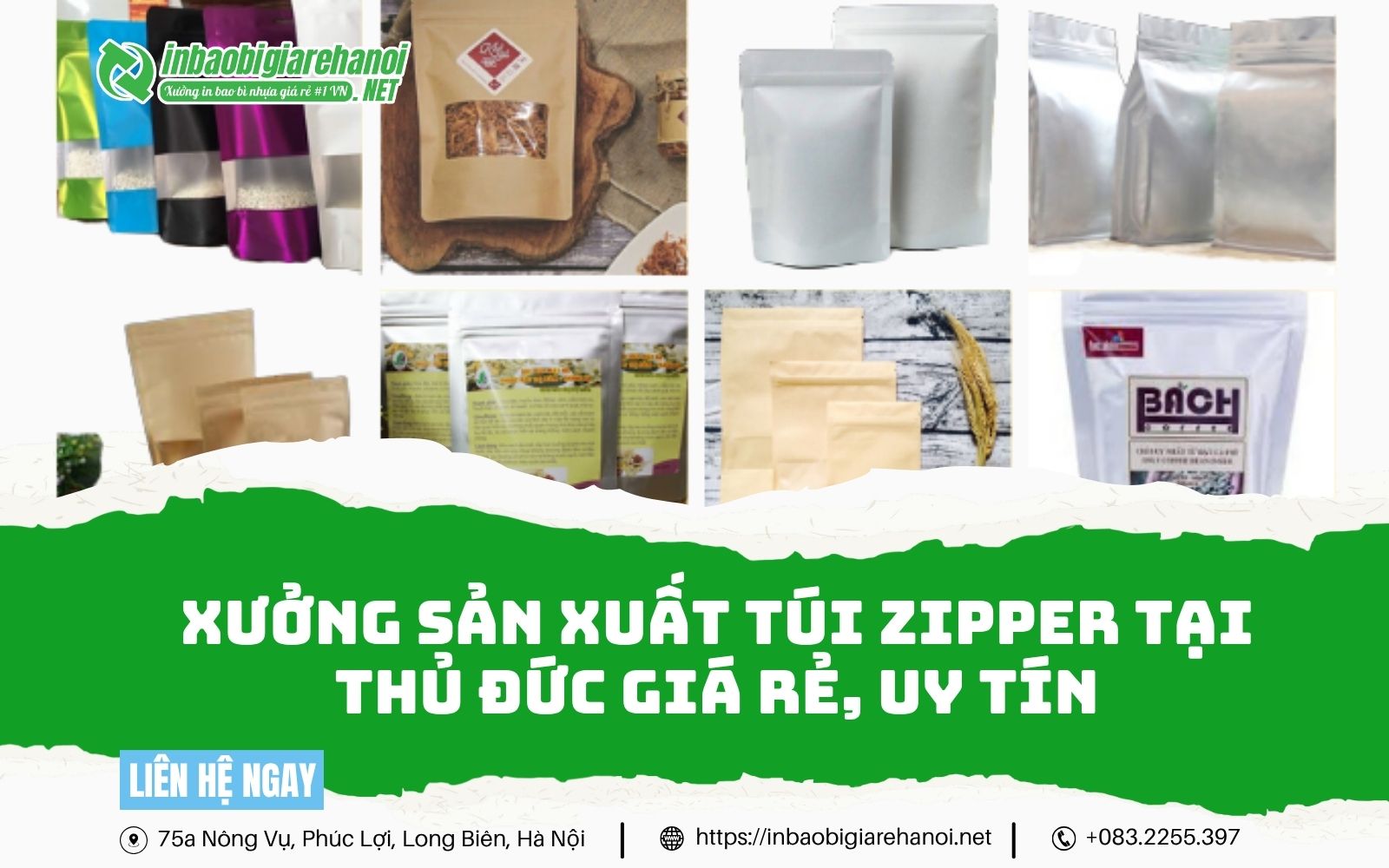 Xưởng Sản Xuất Túi Zipper Tại Thủ Đức Giá Rẻ, Uy Tín