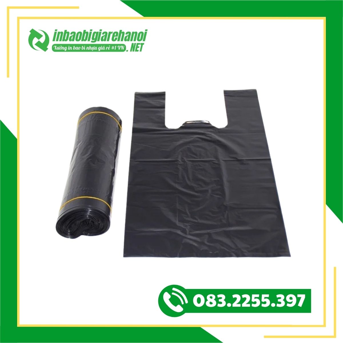 Túi Đựng Rác Có Quai
