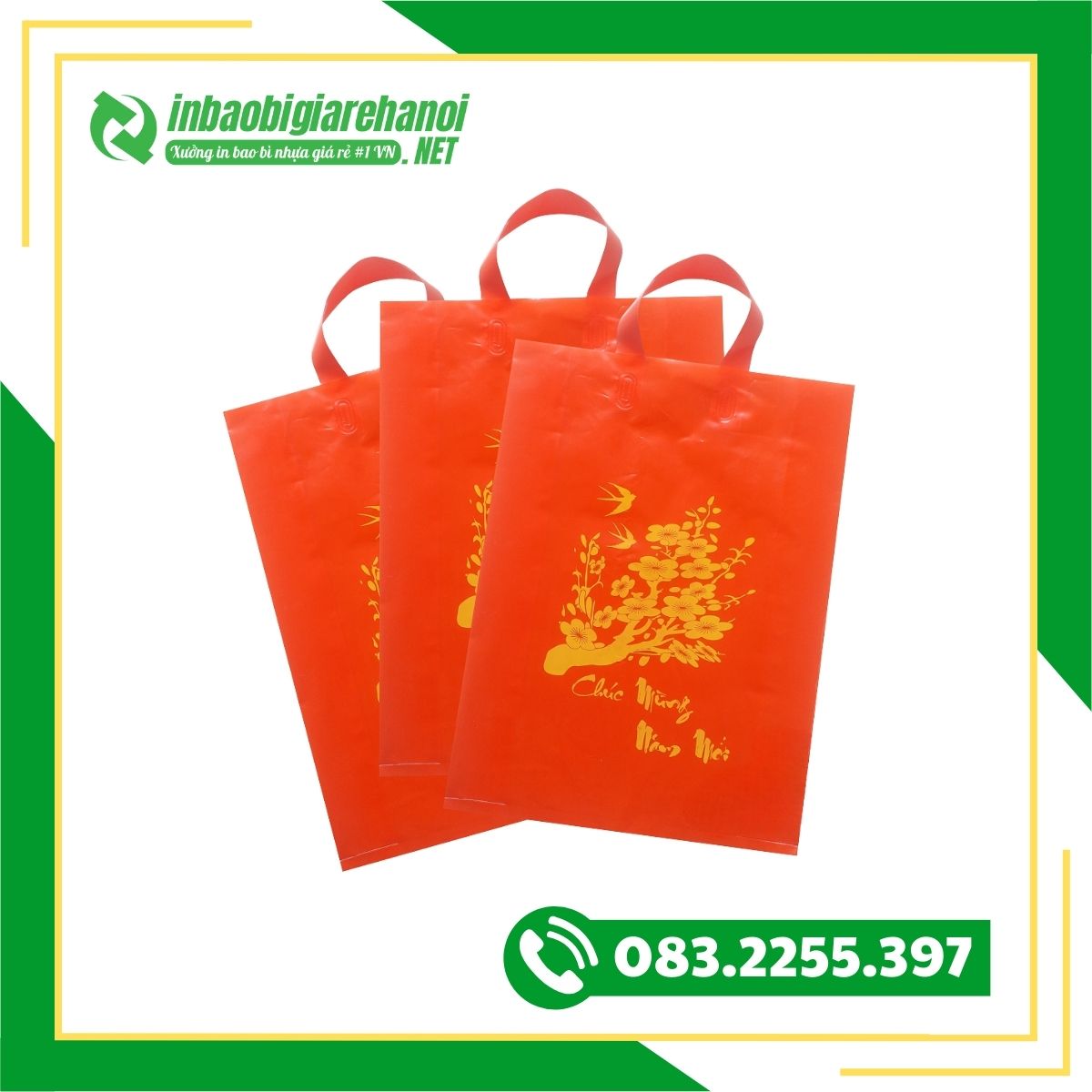 Túi Ni Lông Đựng Lịch Tết