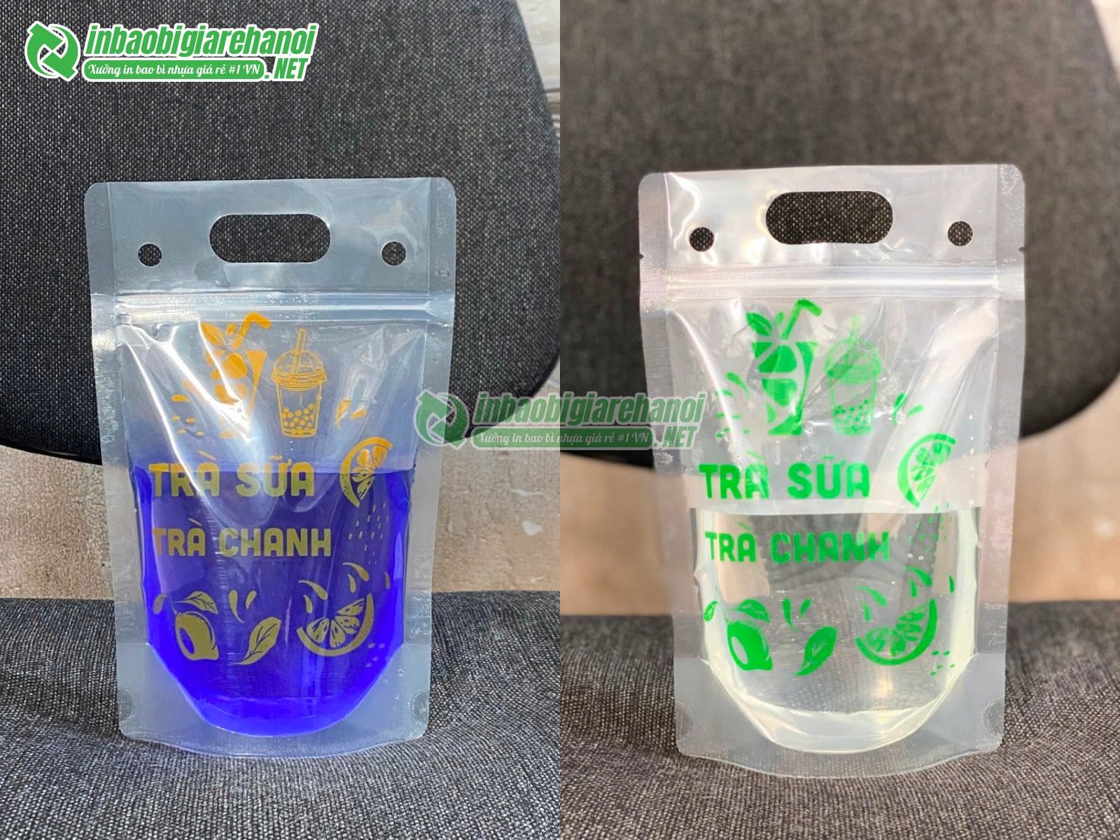 Túi zip trà sữa, trà chanh giá rẻ chất lượng
