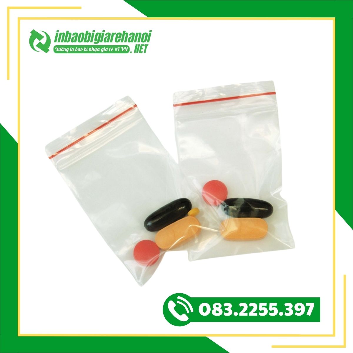 Túi Zip Đựng Thuốc